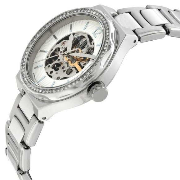 NWT Fossil Fashion Ladies Quartz Steel Authentic Watch - Picture 2 of 3